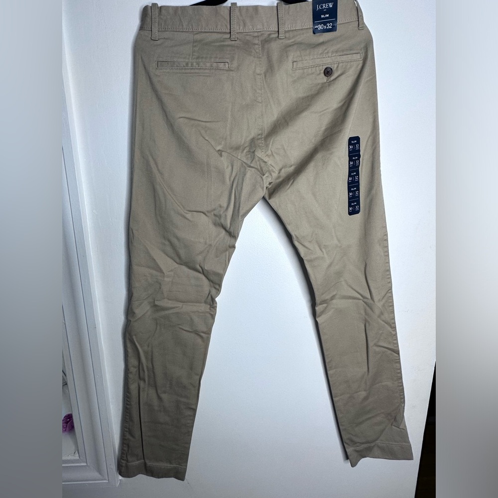 J.Crew Factory Slim-fit flex chino pant Size W30/L32 - Picture 4 of 11